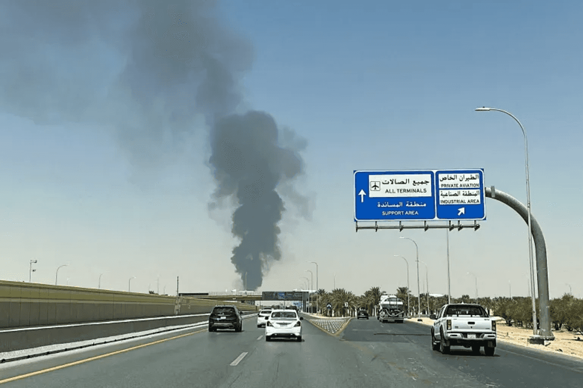 Saudi-led coalition intercepts missiles and drones over Riyadh and Red Sea
