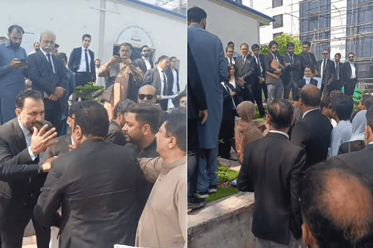 Dozens of lawyers booked after violent clashes at Islamabad High Court
