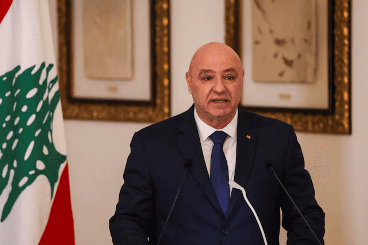 Lebanon president says working on 'permanent agreements' after Israel truce