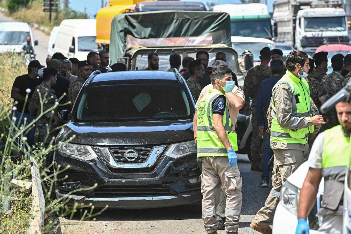 Israel strikes near Beirut and across southern Lebanon as diplomats meet in Washington