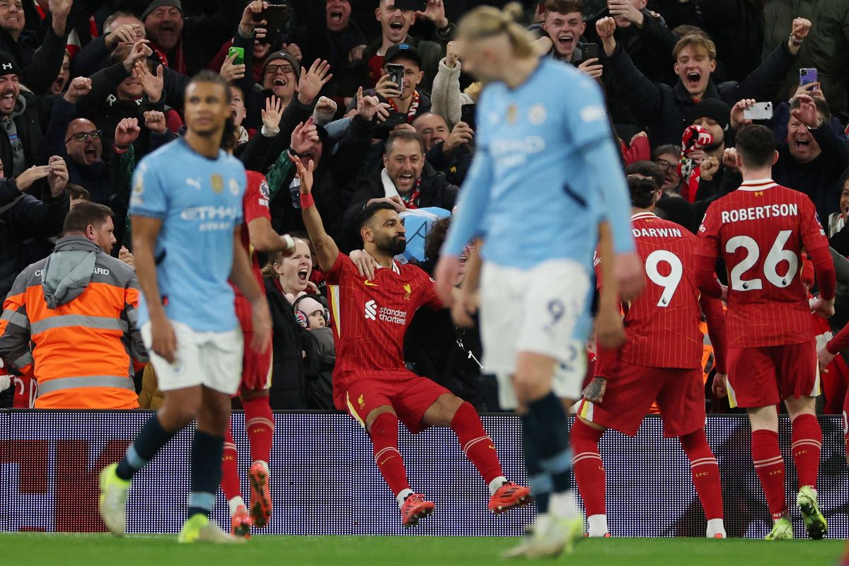 Liverpool pile on misery for Man City as Amorim earns first Premier League win