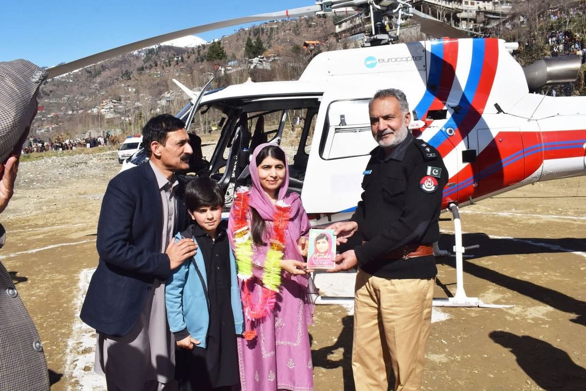 Malala makes first visit to ancestral village in Pakistan since 2012 attack