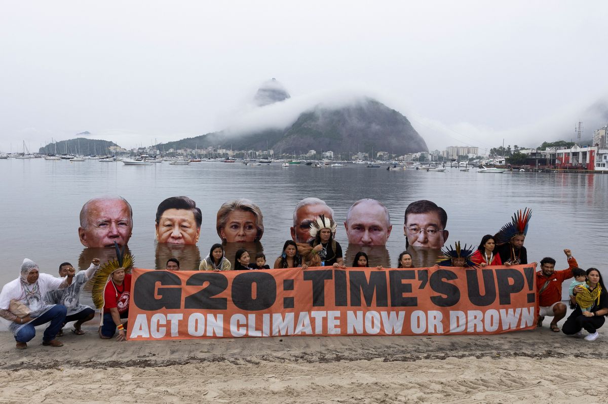 World looks to G20 in Rio for breakthrough in stalled COP29 climate talks