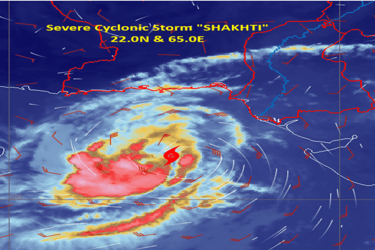 Cyclone ‘Shakhti’ intensifies over Arabian Sea, moves closer to Pakistan’s coast