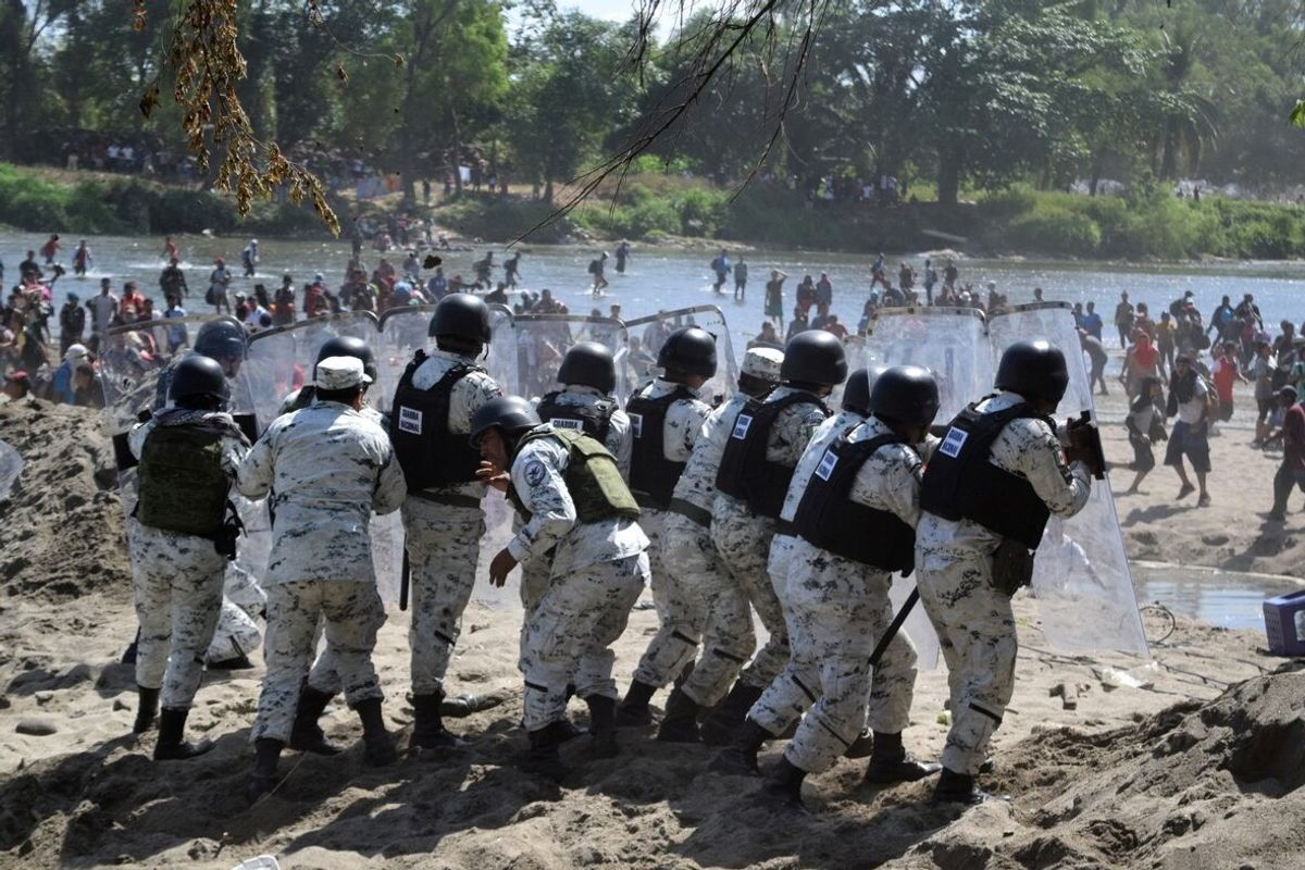 Six migrants die after Mexican soldiers fire on pick-up truck