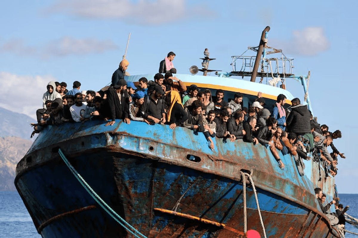 At least seven die after migrant boat sinks off Greek island of Lesbos