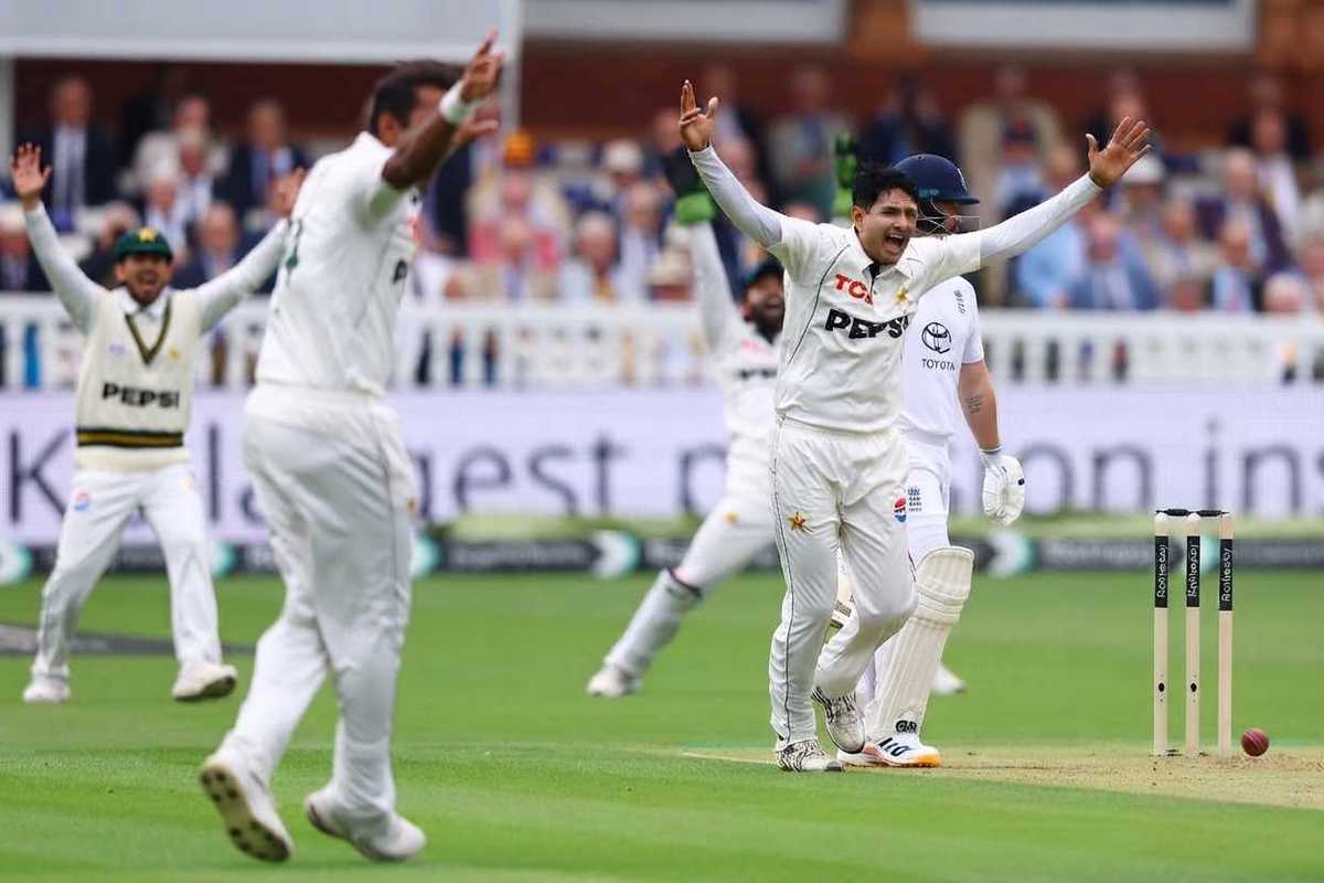 Abbas rattles England before Smith and Cox rescue hosts at Lord’s