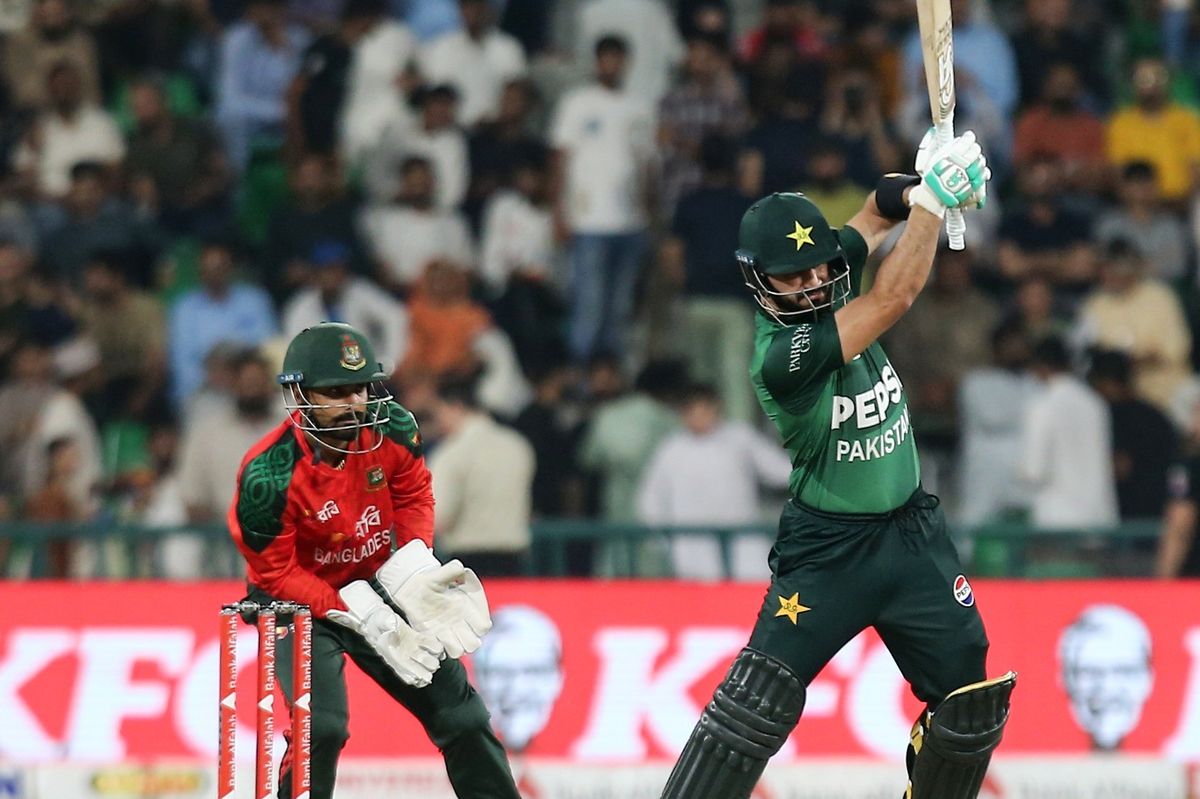 Haris hits maiden ton as Pakistan whitewash Bangladesh in T20I series finale