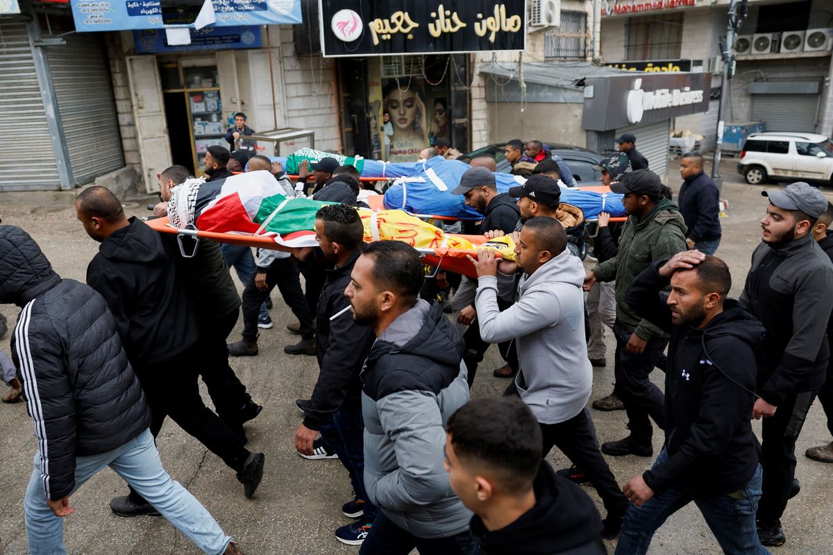 8 Palestinians killed by Israeli forces in West Bank refugee camp