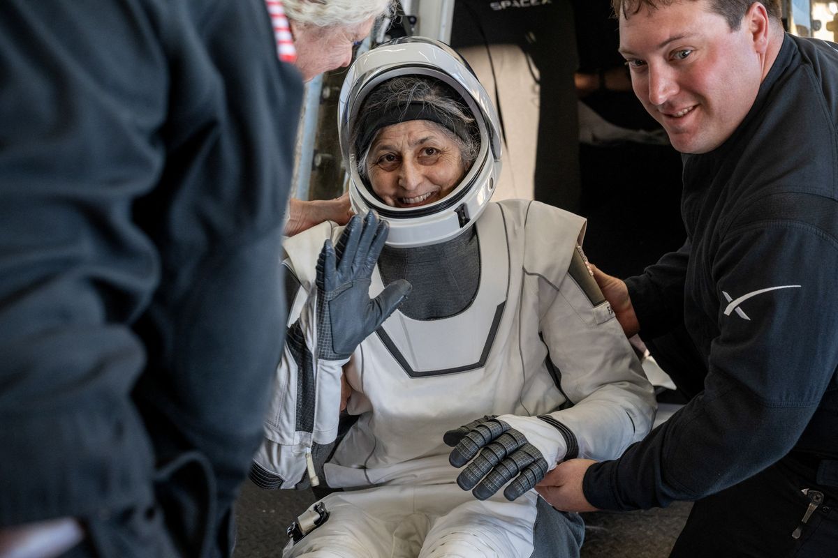 NASA astronauts 'Butch and Suni' return to Earth after drawn-out mission in space