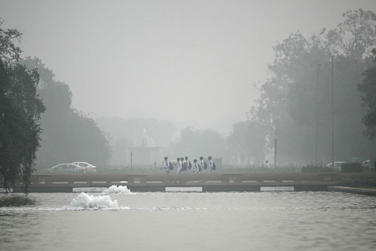 Toxic smog smothering India's capital smashes WHO limit