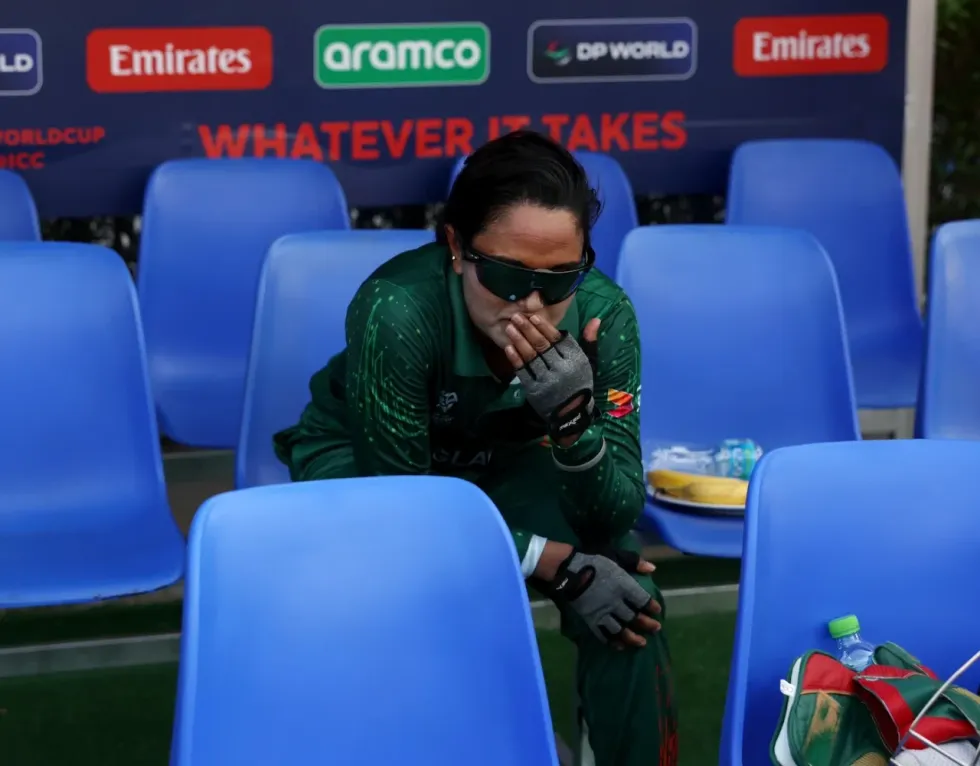 Nigar Sultana Joty takes a moment to reflect on the achievement