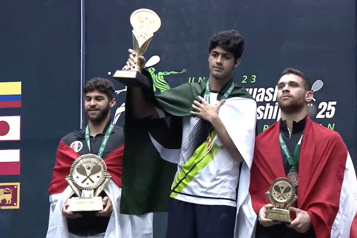 Pakistan's Noor Zaman crowned U23 World Squash Champion