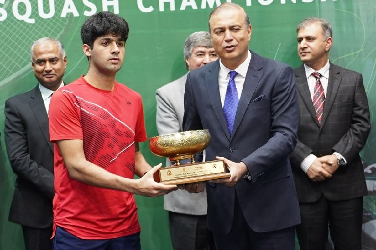 Pakistan's Noor Zaman wins CAS International Squash Championship