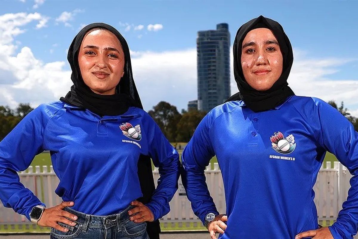Afghan refugees bat for recognition and women's rights in Melbourne match