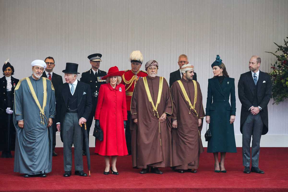 King Charles praises Oman's Middle East peace efforts during Sultan Haitham's UK state visit