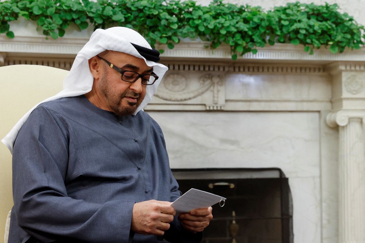 UAE president connects with former US presidents during official visit