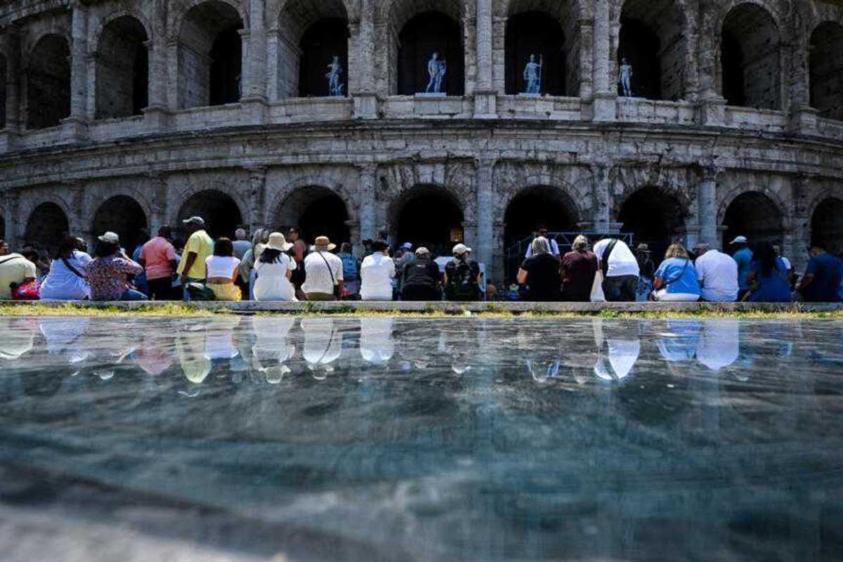 Italy issues red heatwave alert as record temperatures bake Europe