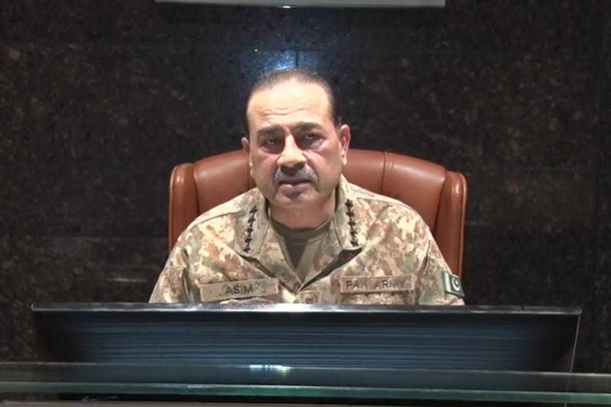 Pakistan army says it will not tolerate political designs undermining national security