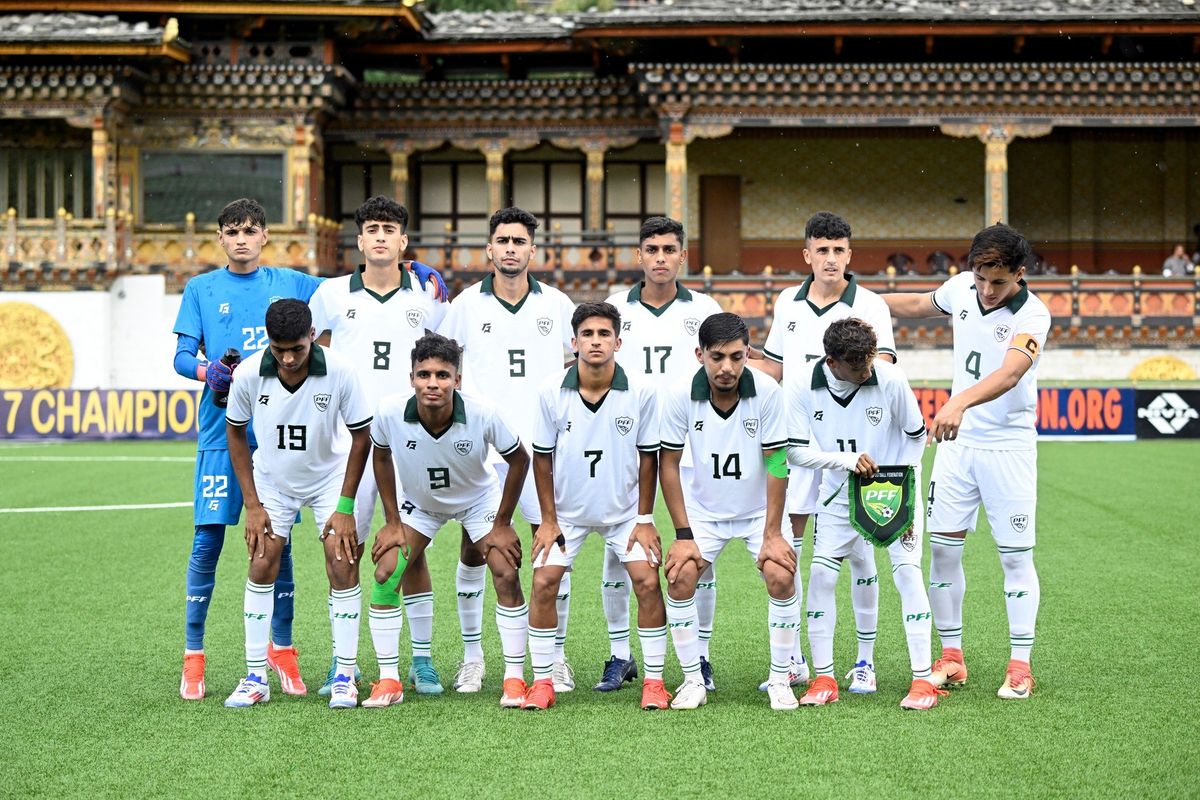 Pakistan U17s eye South Asian football title after big 5-1 win vs Sri Lanka
