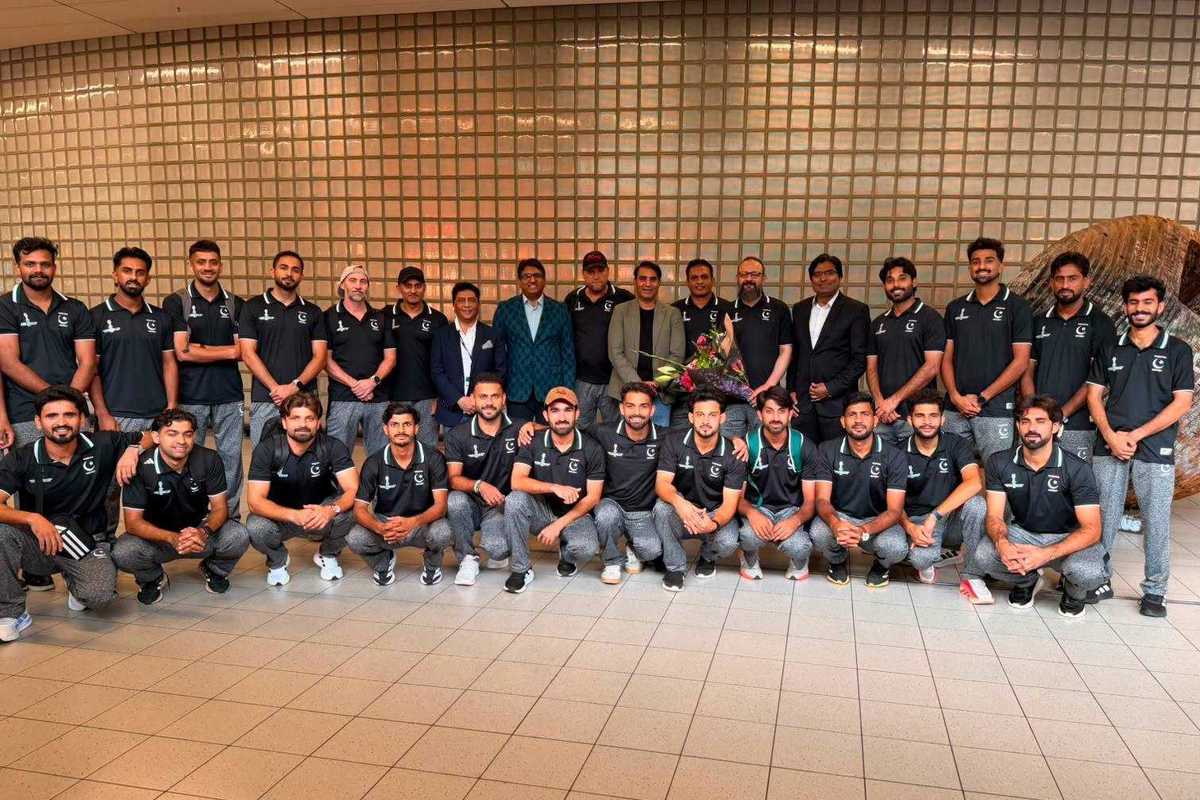 Pakistan arrive in Netherlands for Hockey World Cup return after eight years