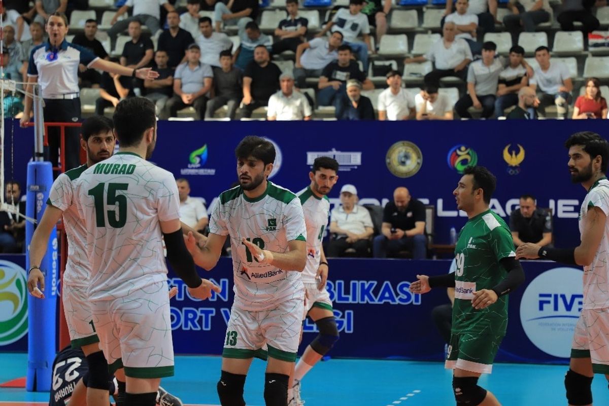 Pakistan volleyball team claims bronze medal in CAVA Nations League