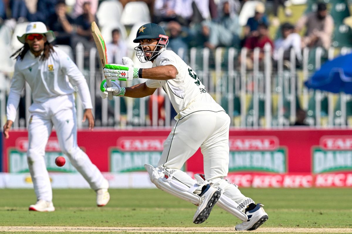 Shan's 87 guides Pakistan to 259-5 on day one against South Africa