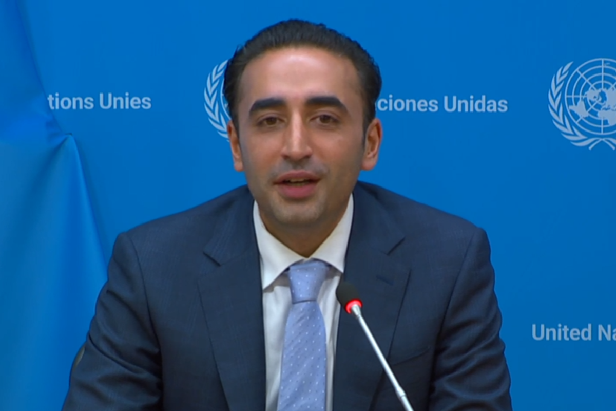 Bilawal urges world to push India to dialogue table with Pakistan for lasting peace