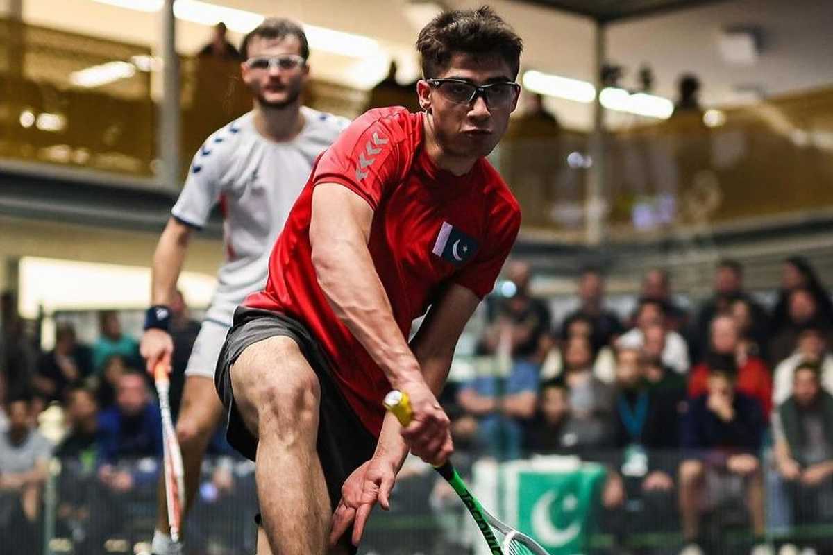 Pakistan’s Hamza Khan hopes to shine on world squash circuit