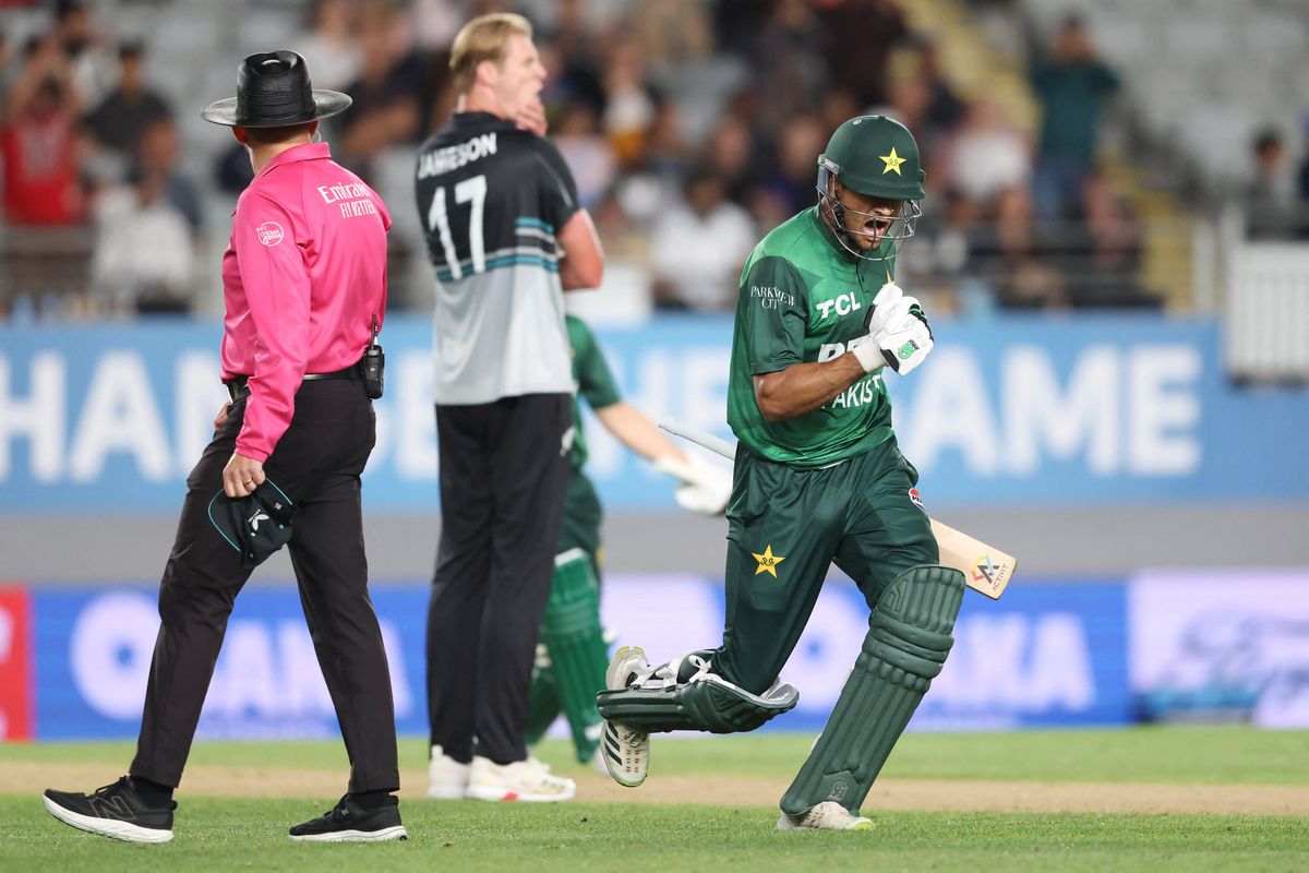 Hasan Nawaz smashes record ton as Pakistan crushes NZ by nine wickets