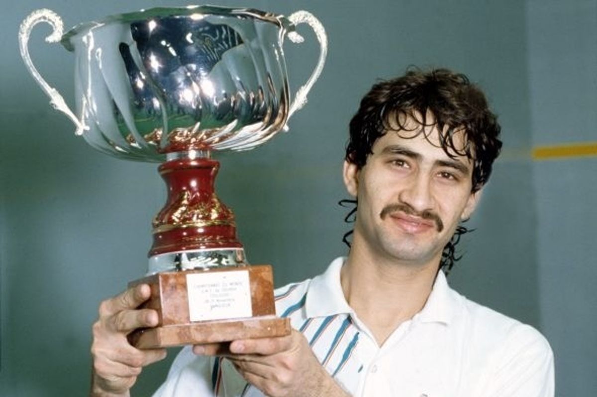 Eye of the tiger: How the mighty Jansher Khan ruled the world of squash