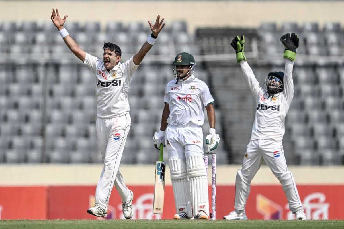 Shanto century leads Bangladesh to 301/4 on day one of Pakistan Test in Mirpur