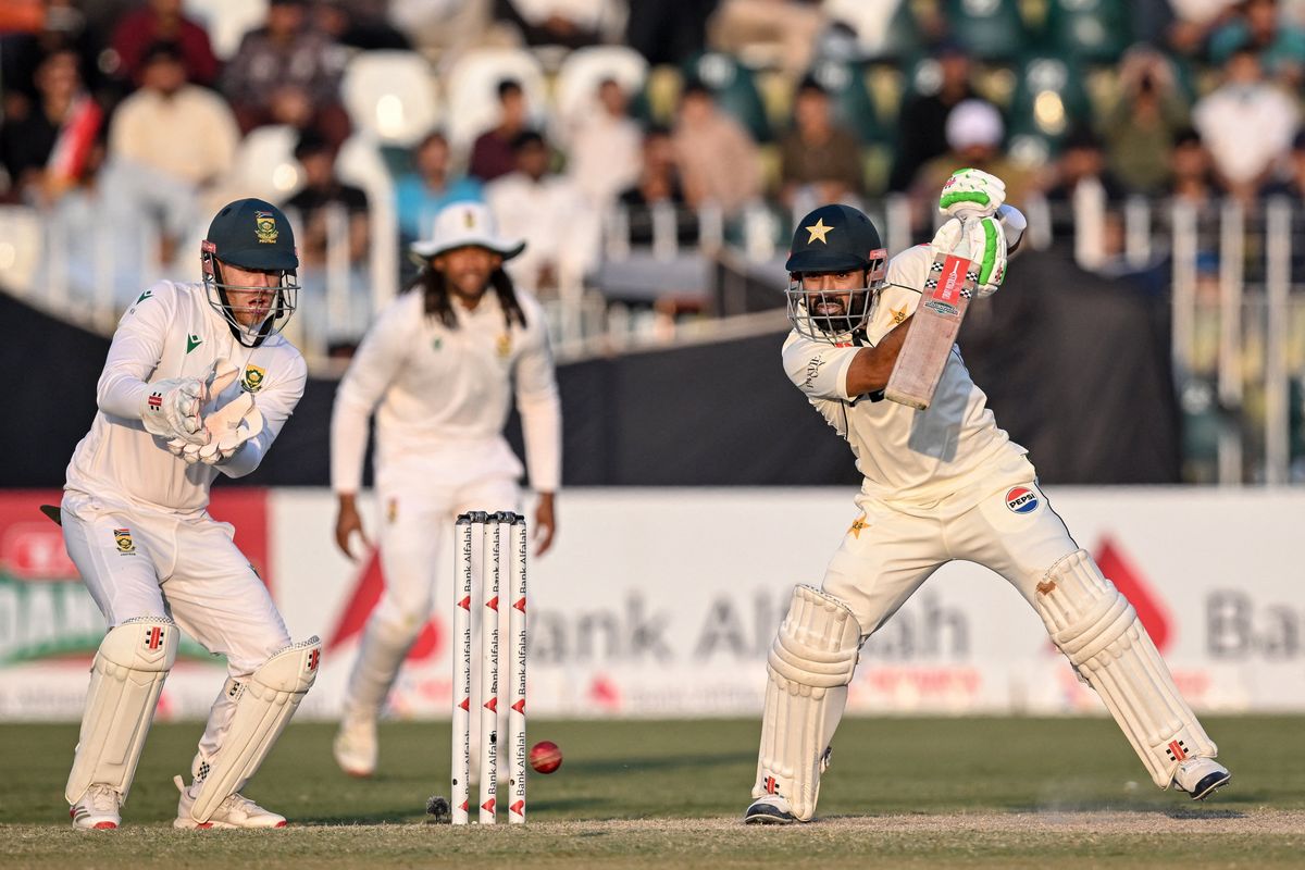 Babar, Rizwan hold key as Pakistan stumble in second Test