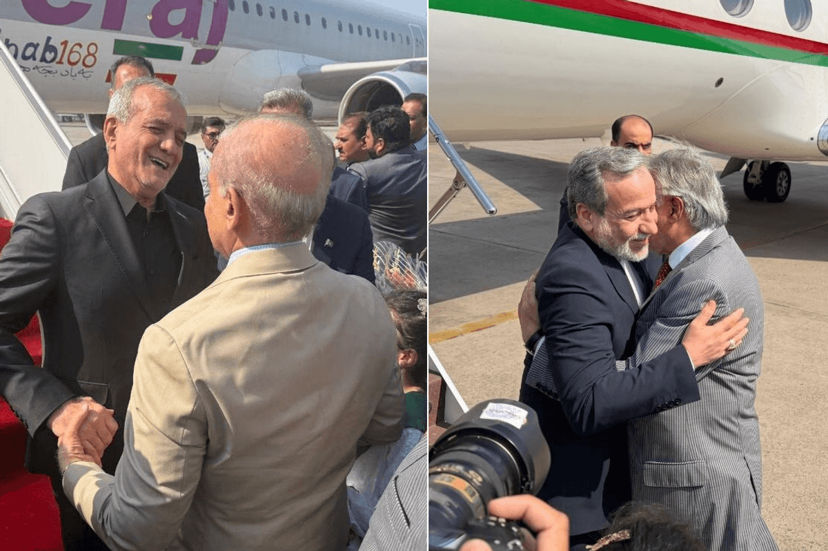 Iranian president, foreign minister arrive in Pakistan on official visit