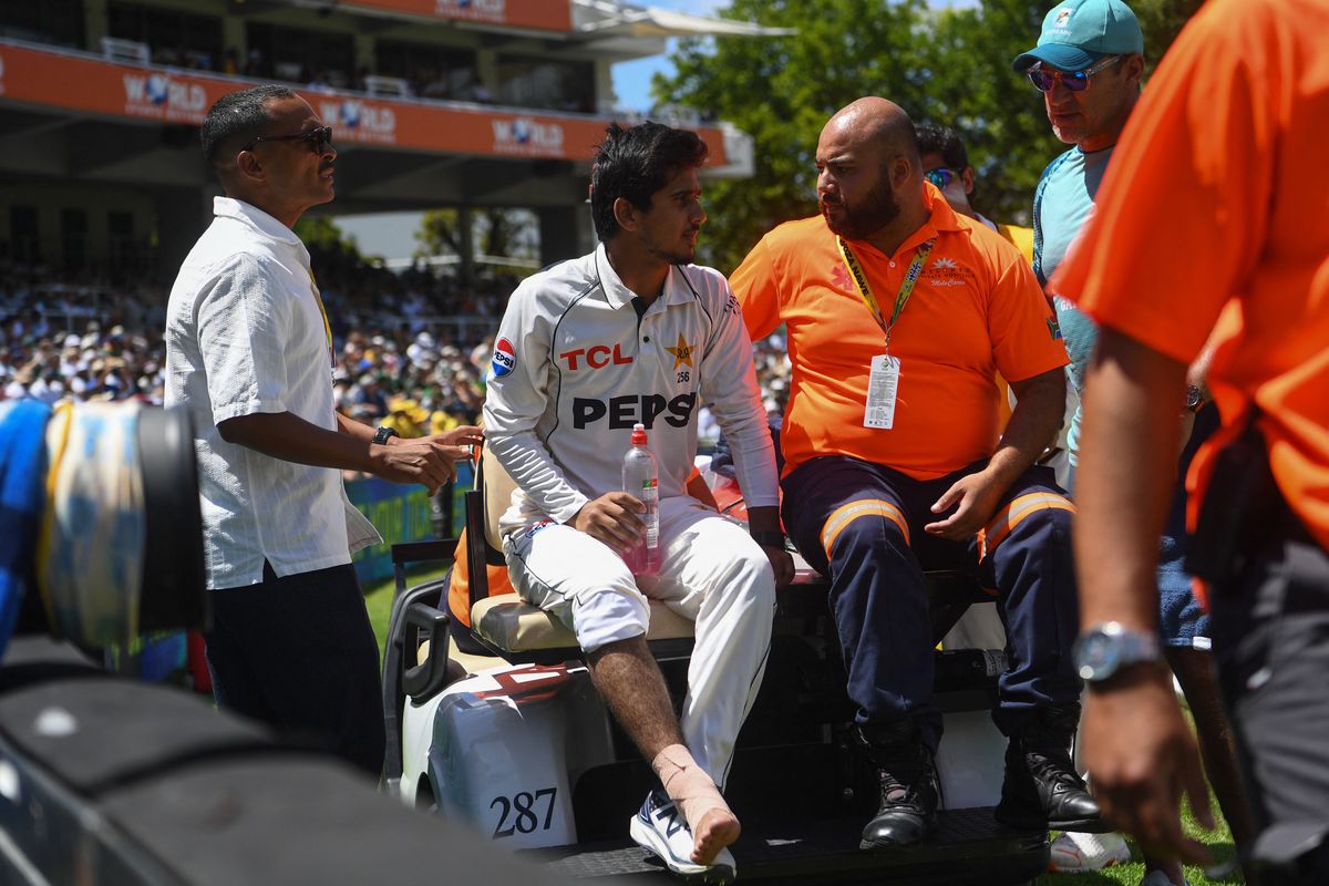 Pakistan cricket chief promises world-class treatment for injured Saim Ayub