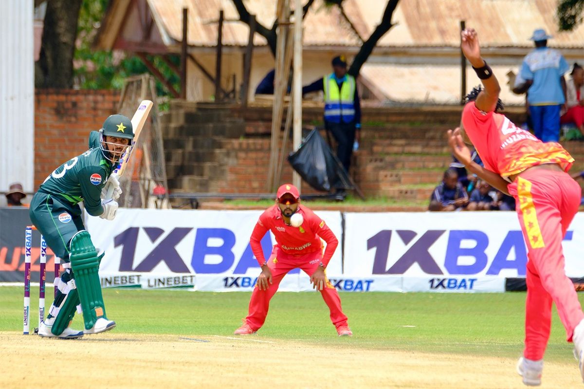 Saim’s maiden ODI ton powers Pakistan to series-leveling win against Zimbabwe