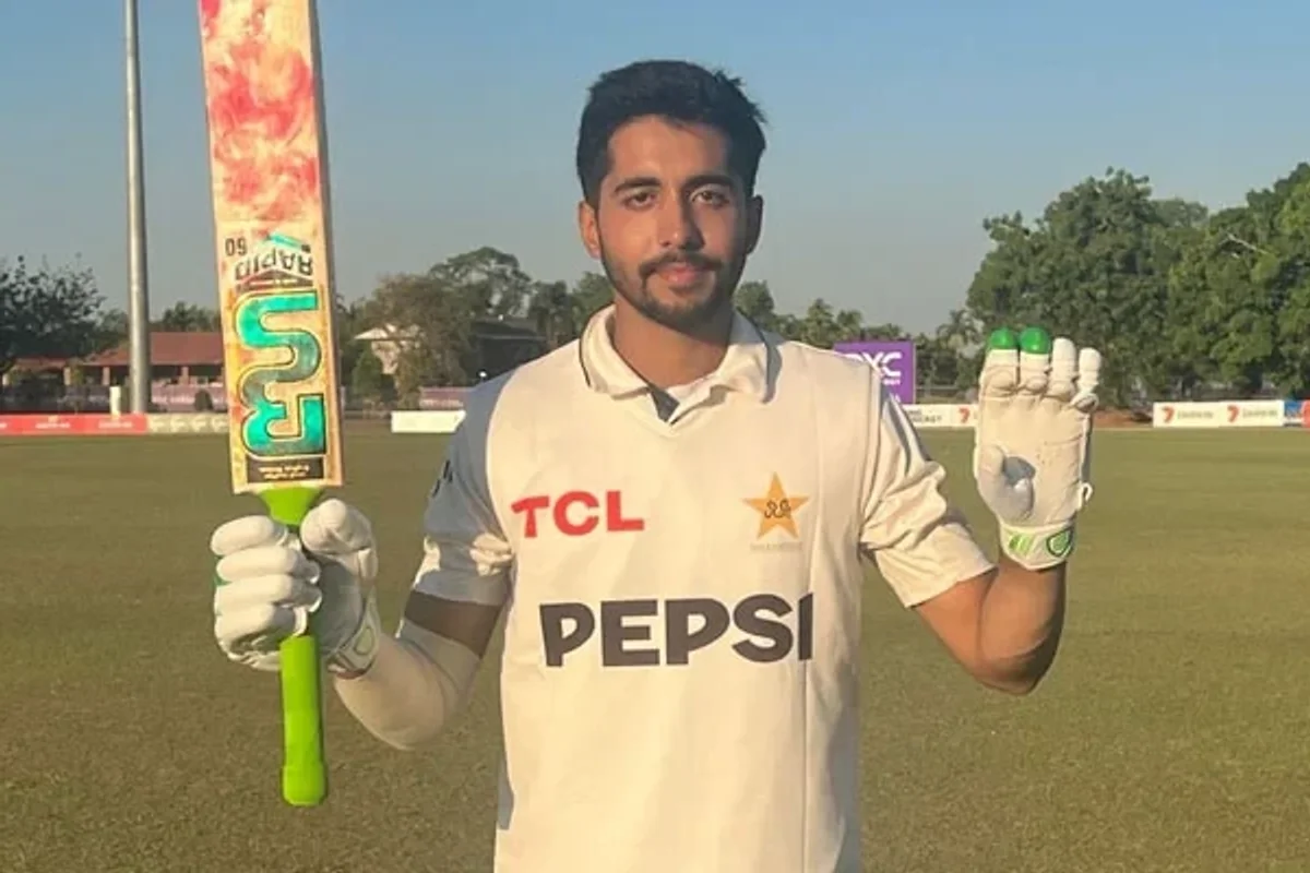 Huraira hits ton as Shaheens pile up 375-2 in Darwin