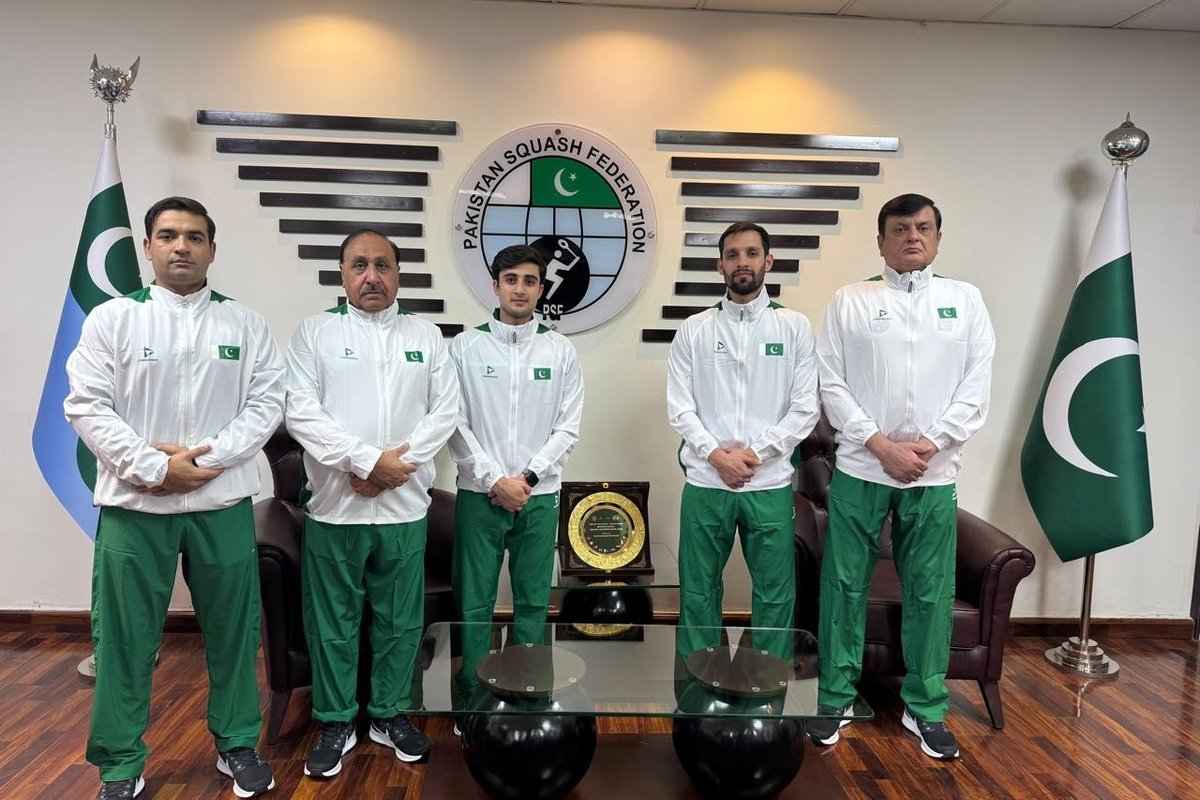 Former champions Pakistan upbeat ahead of World Team Squash Championship