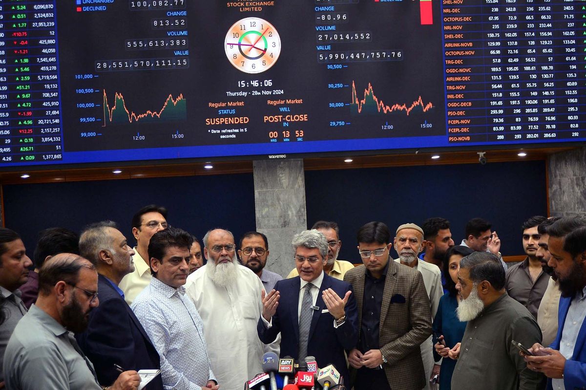 Pakistan's stocks deliver 84% return in 2024, highest since 2002