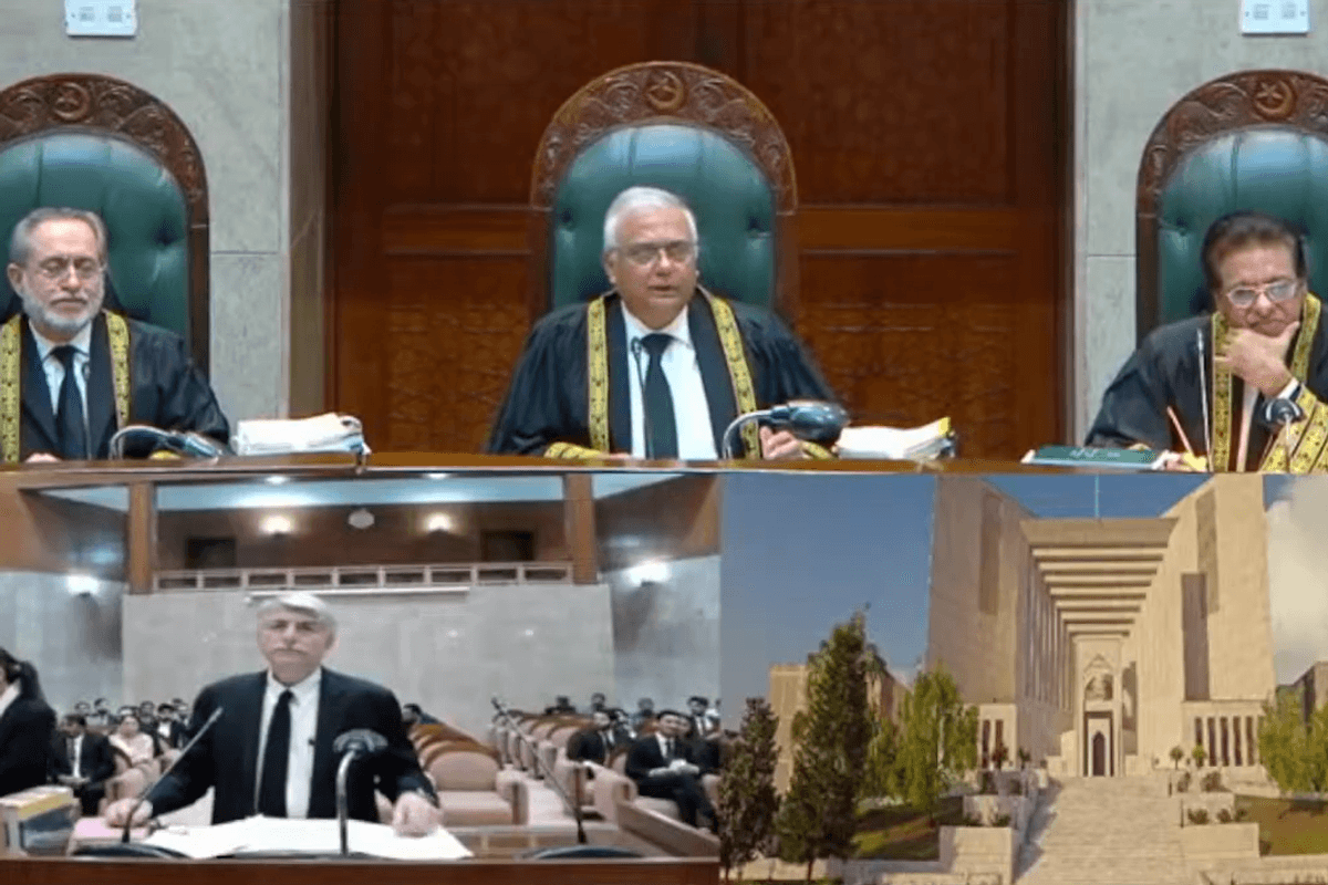 Pakistan’s top court debates who can sit on full bench in constitutional amendment case