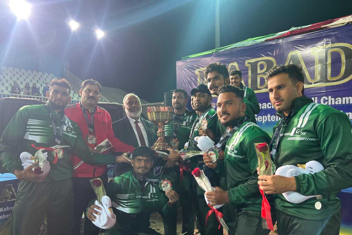 Pakistan win silver in World Beach Kabaddi Championship but concerns linger