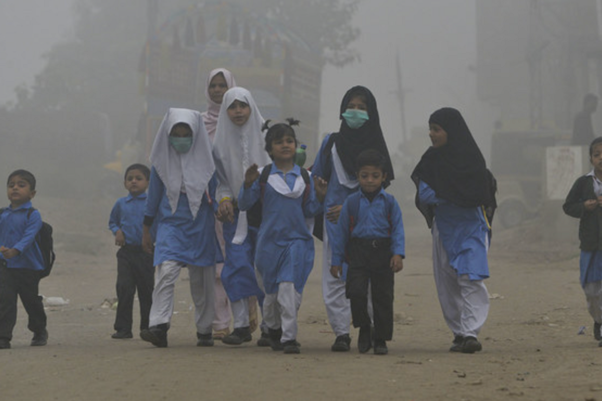 Schools in Pakistan's Punjab to reopen amid 'improved' smog conditions