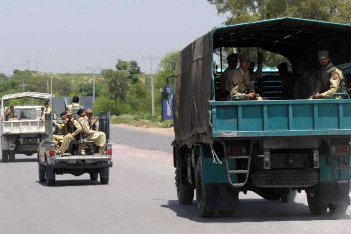 Militants kill six, abduct seven FC personnel in attack near Peshawar
