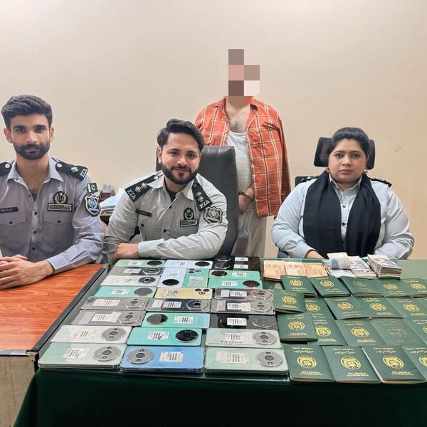 Pakistani authorities seize 31 passports in human smuggling crackdown