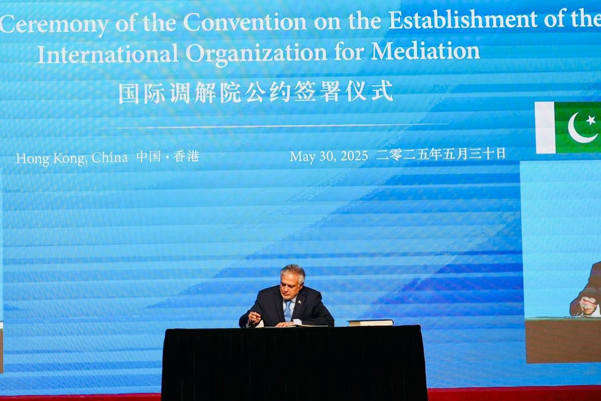 Pakistan joins China-led global mediation body as founding member