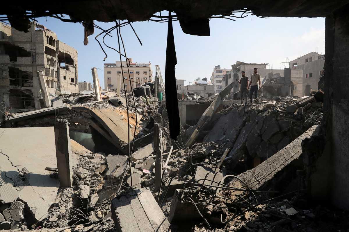 Gaza civil defense says 32 killed in Israeli operations