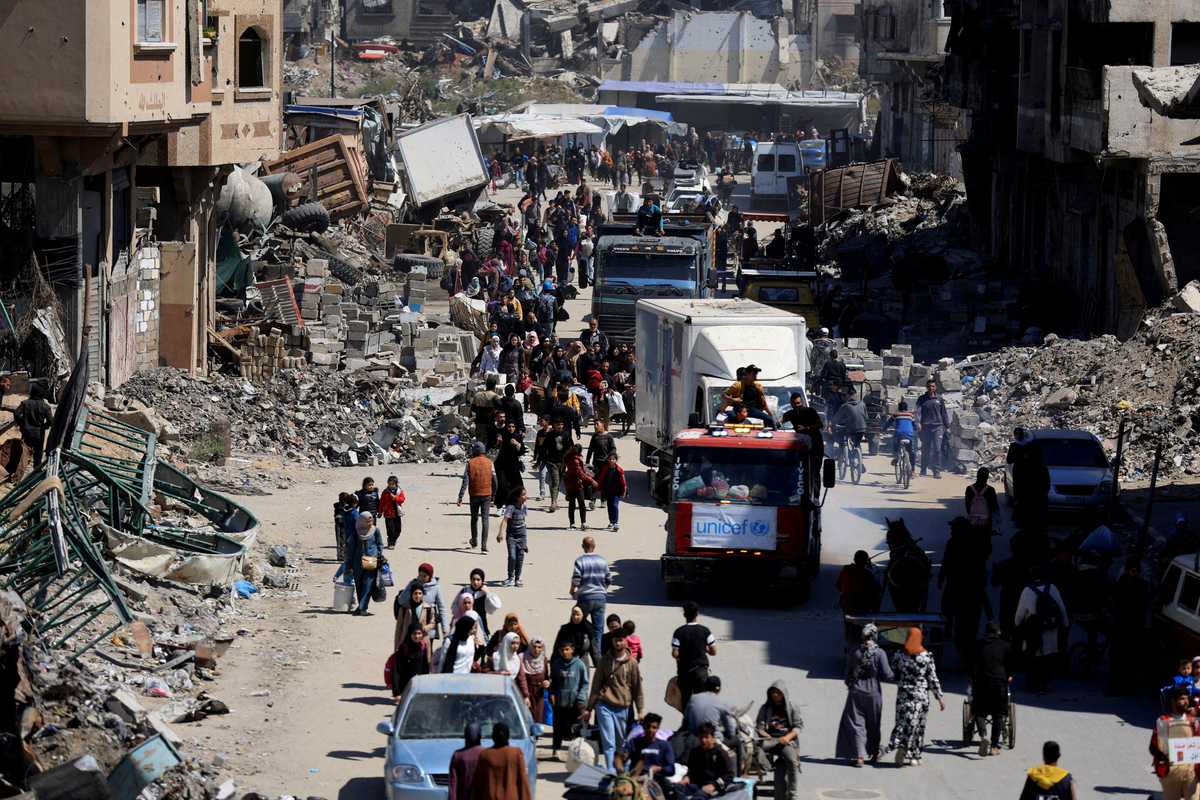 Israeli strike kills 5 in Gaza City, health officials say
