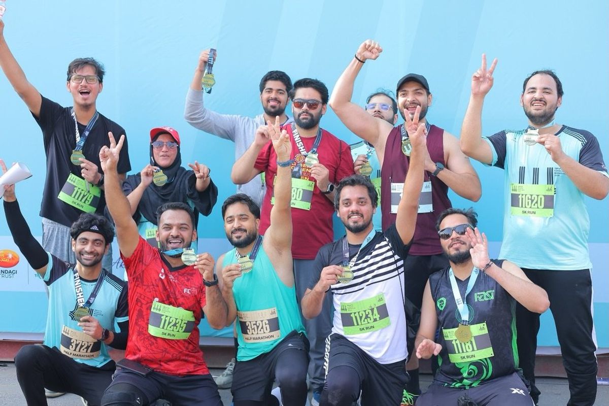 Karachi shows its marathon spirit