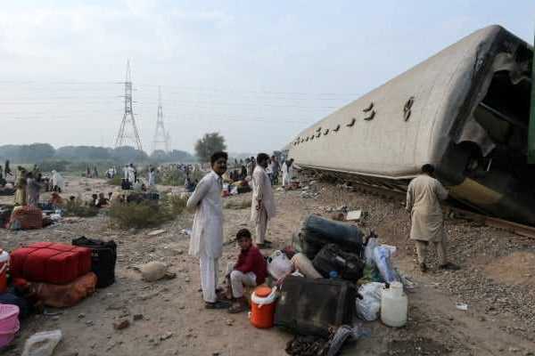 At least four dead as passenger train derails in Pakistan’s Punjab province