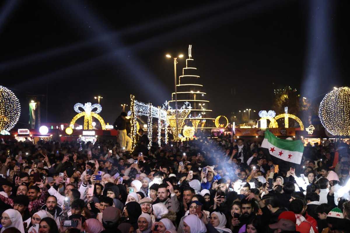 New year hope and joy reign in a Damascus freed from Assad